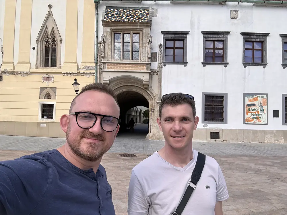 У Старой ратуши в Братиславе